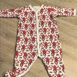 Roller rabbit 0/3 month pajamas GUC